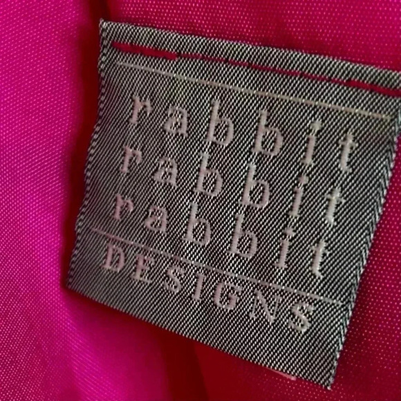 Rabbit Designs Size 12 Dress Tank Floral Rayon Pink Tropical Rayon Lightweight - Picture 7 of 9